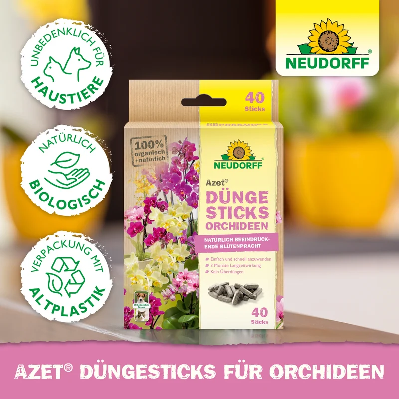 Neudorff Azet DüngeSticks für Orchideen