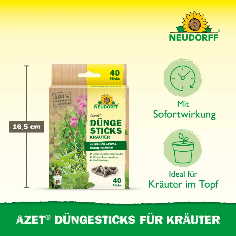 Neudorff Azet DüngeSticks für Kräuter