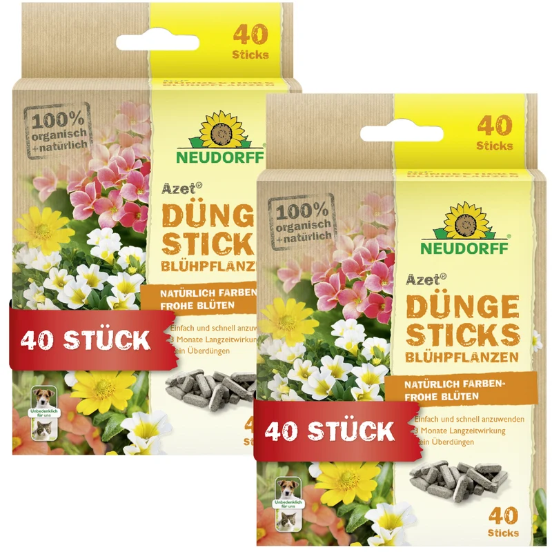 Neudorff Azet DüngeSticks für Blühpflanzen