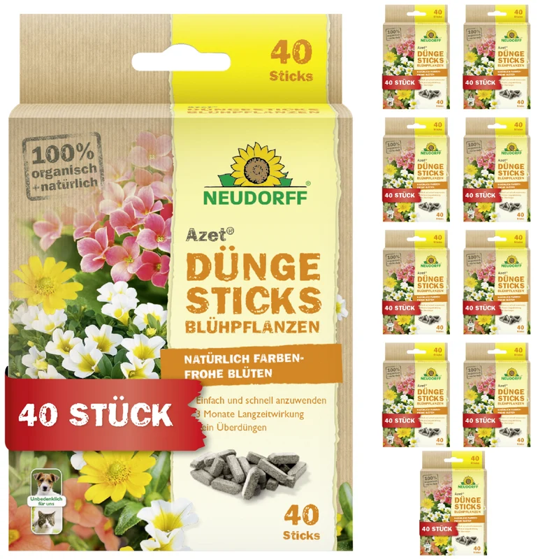 Neudorff Azet DüngeSticks für Blühpflanzen