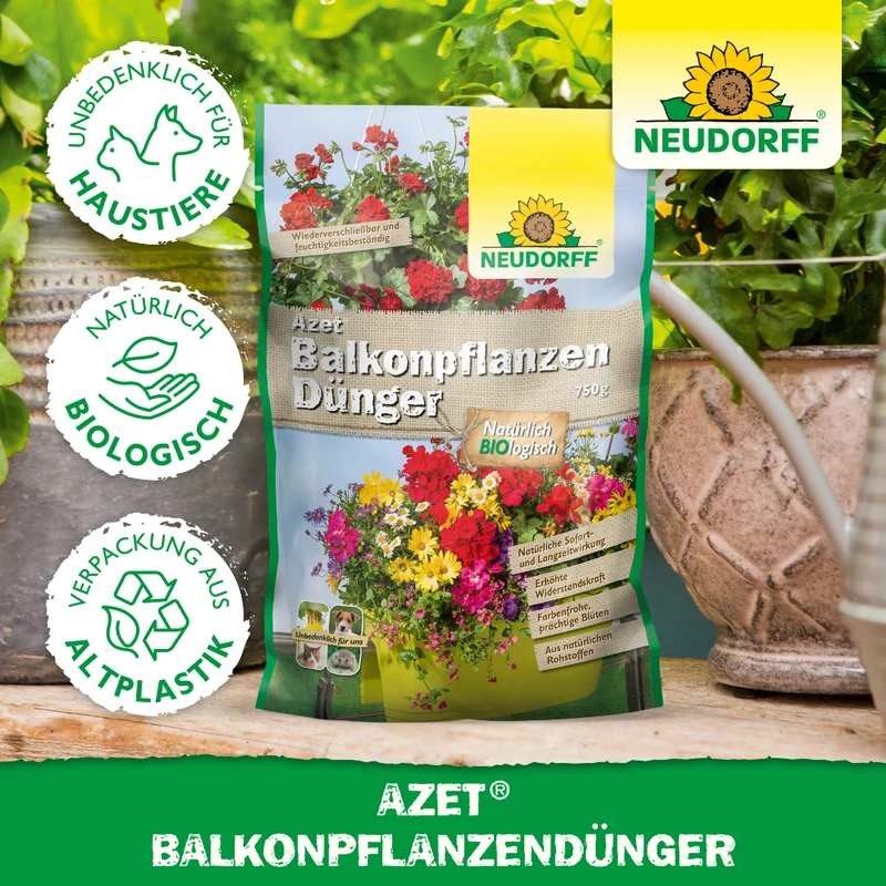 Neudorff Azet Balkonpflanzen Dünger 750g