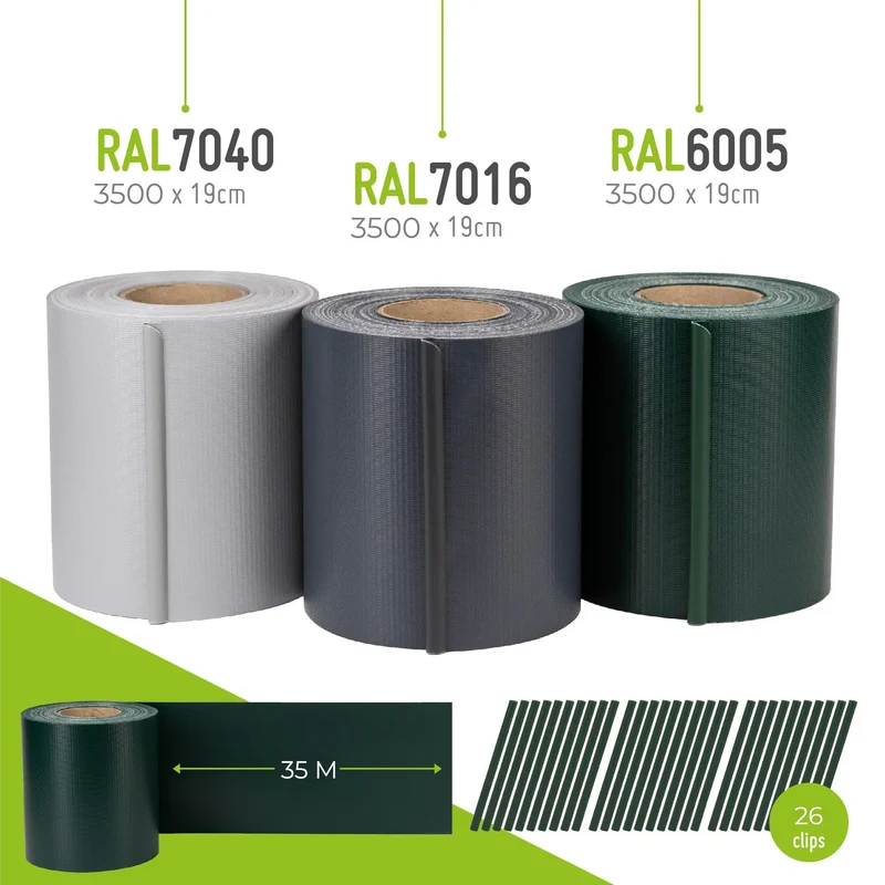 Sichtschutzstreifen (Rolle) aus PVC