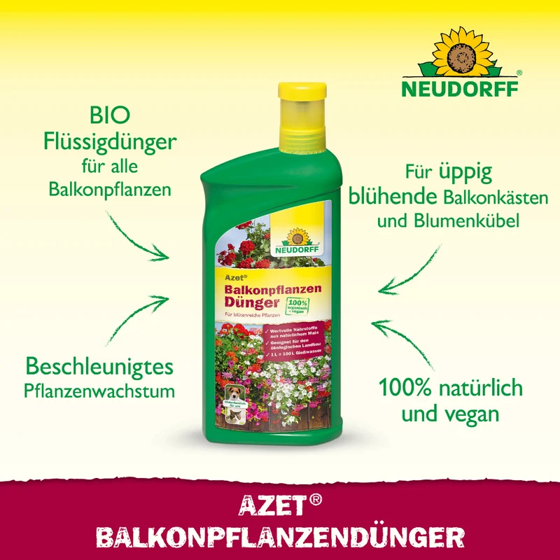 Neudorff Azet Balkonpflanzen Dünger