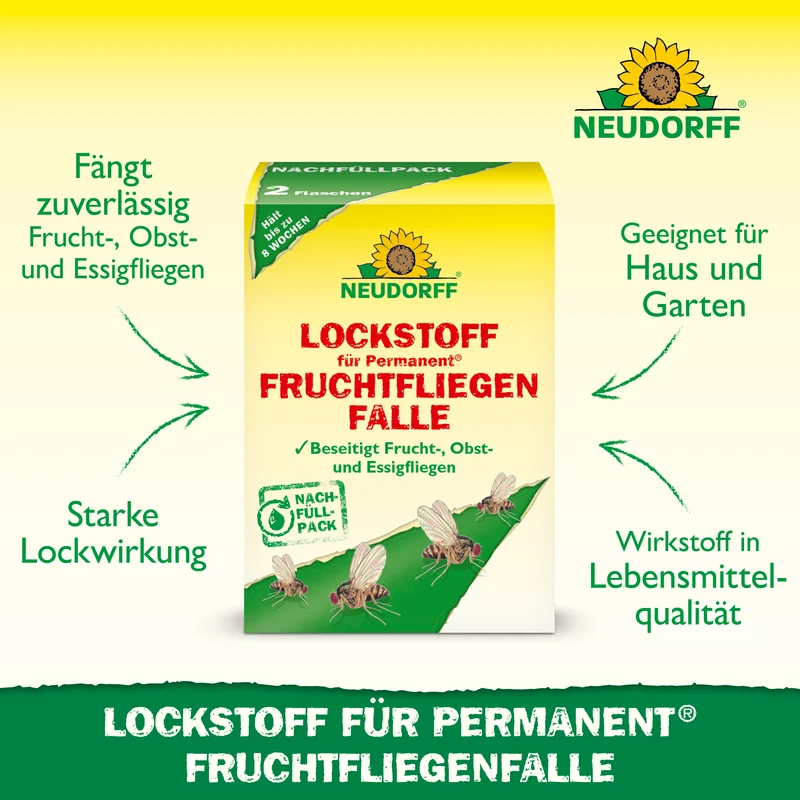 Neudorff Permanent Lockstoff für FruchtfliegenFalle