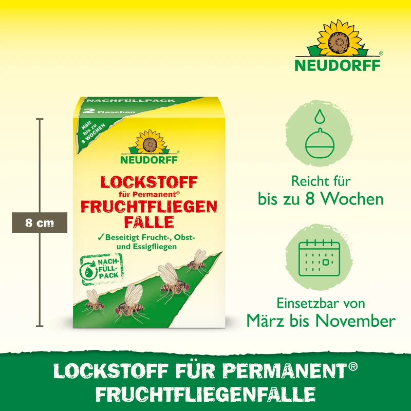 Neudorff Permanent Lockstoff für FruchtfliegenFalle