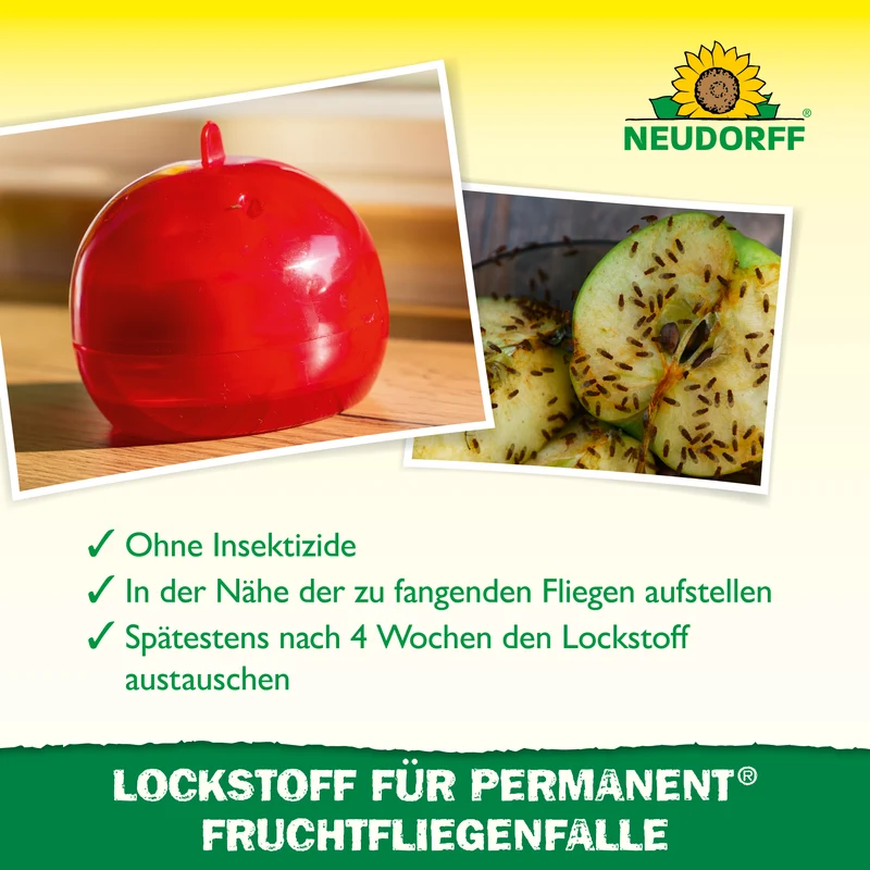 Neudorff Permanent Lockstoff für FruchtfliegenFalle