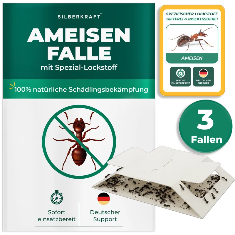 Ameisenfalle – Universal-Klebefalle mit Lockstoff