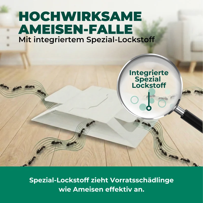 Ameisenfalle – Universal-Klebefalle mit Lockstoff