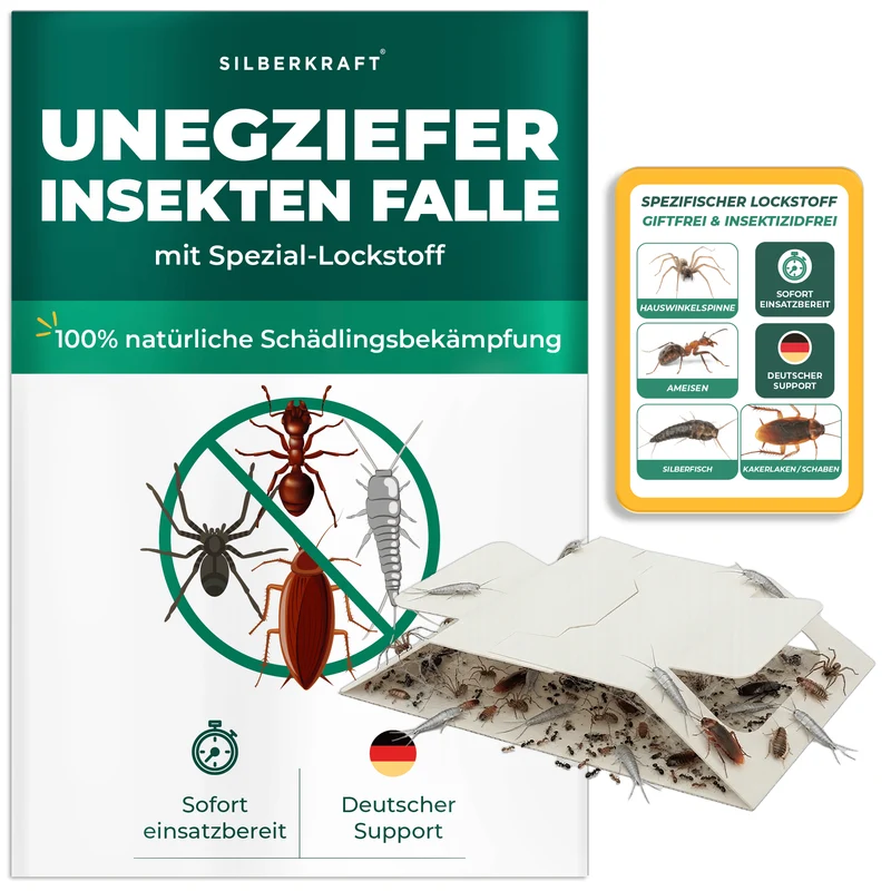 Ungeziefer/ Insektenfalle – Universal-Klebefalle mit Lockstoff