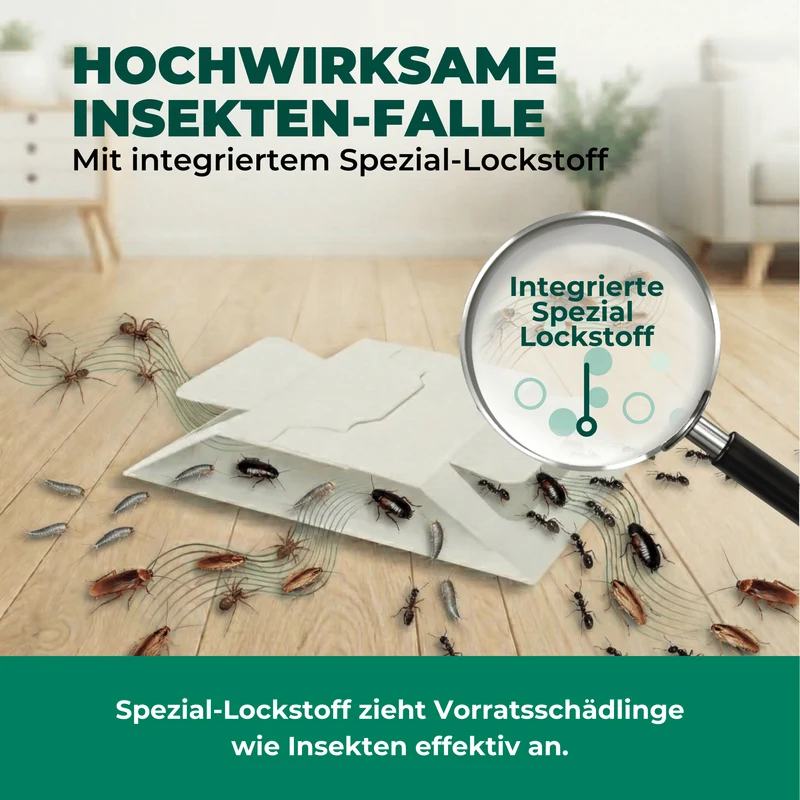 Ungeziefer/ Insektenfalle – Universal-Klebefalle mit Lockstoff