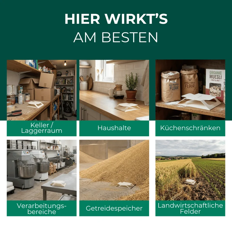 Ungeziefer/ Insektenfalle – Universal-Klebefalle mit Lockstoff