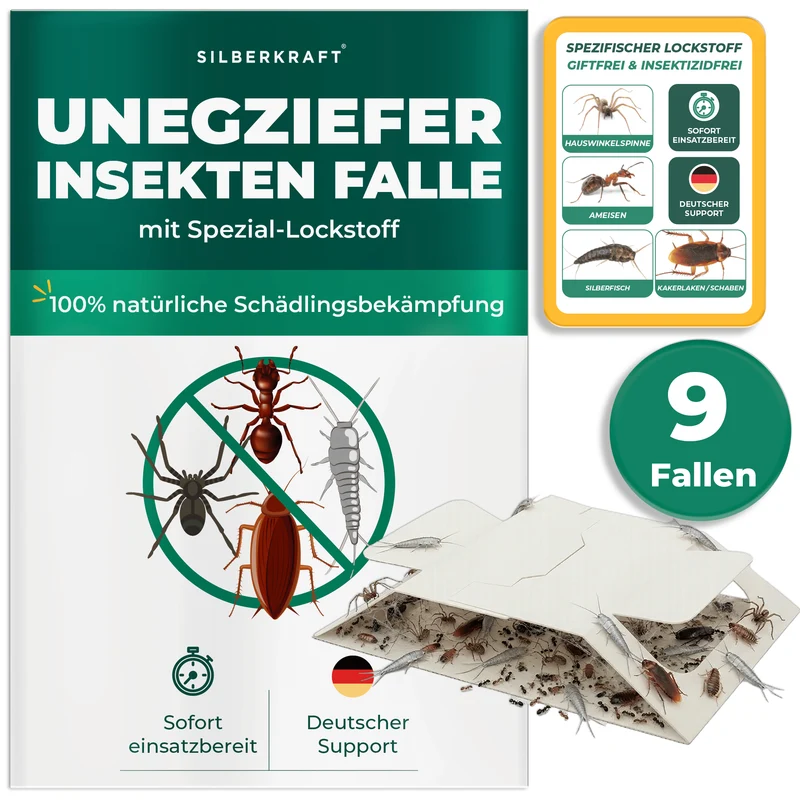 Ungeziefer/ Insektenfalle – Universal-Klebefalle mit Lockstoff