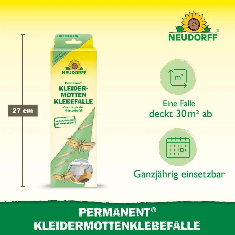 Neudorff Permanent KleidermottenKlebefalle