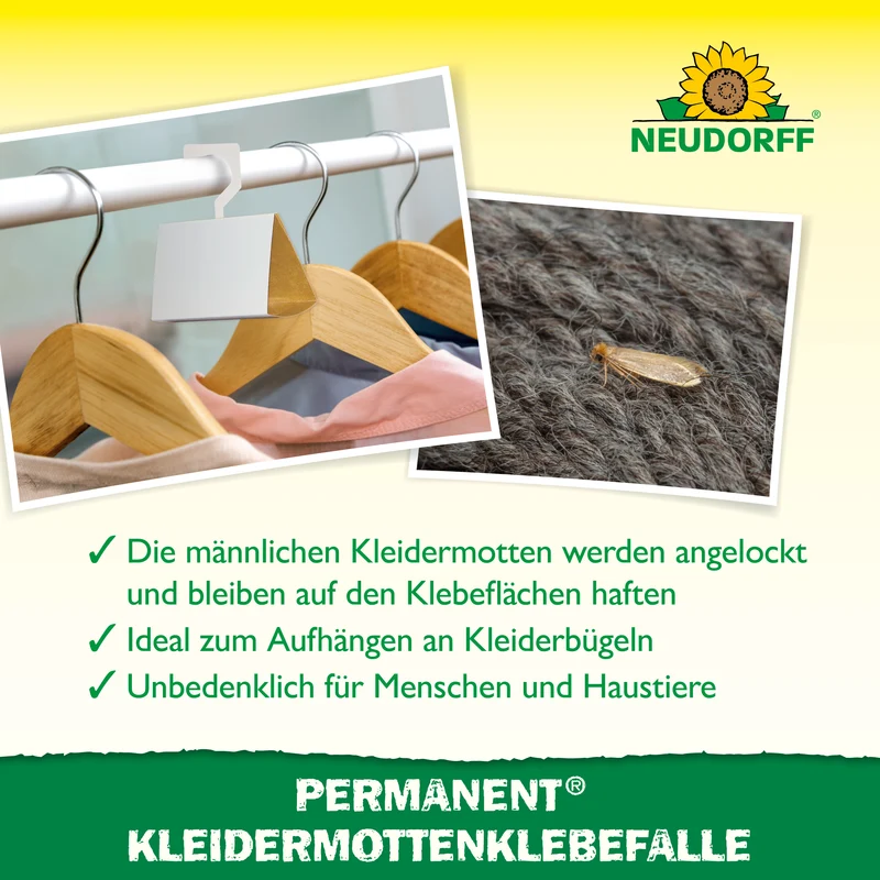Neudorff Permanent KleidermottenKlebefalle