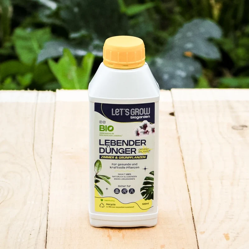 Bio Lebender Dünger Organic-Balance für Zimmerpflanzen und Blüher