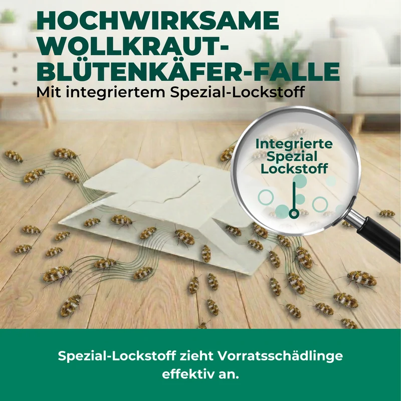 Wollkrautblütenkäferfalle – Universal-Klebefalle mit Lockstoff