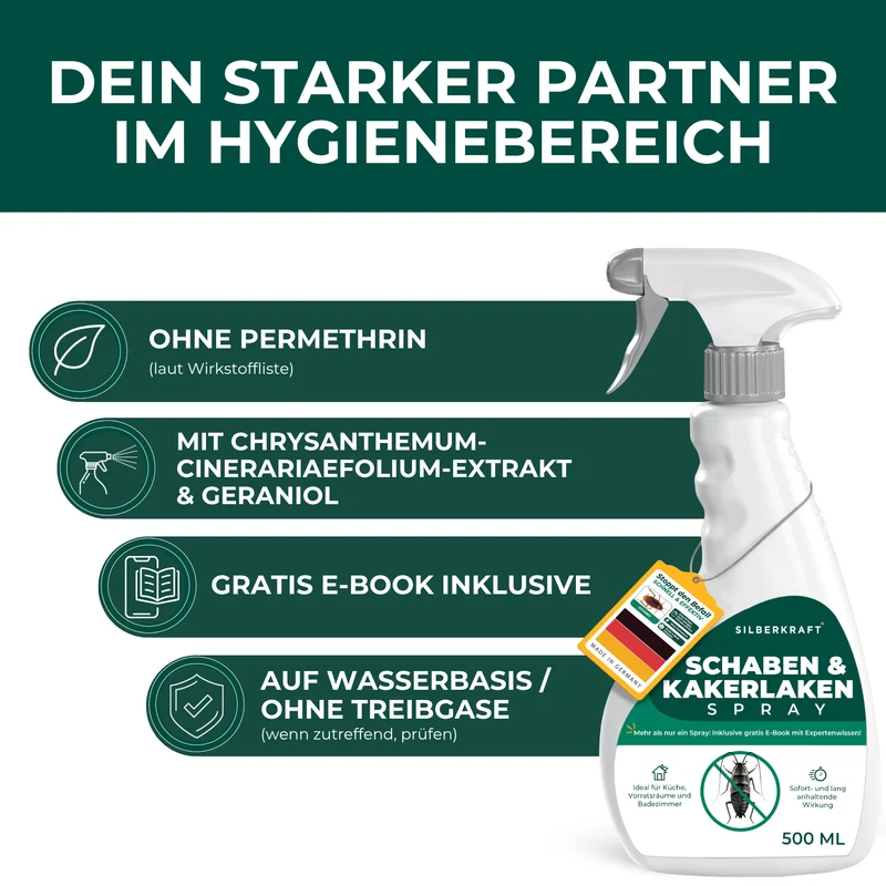 Schaben- & Kakerlakenspray 500 ml