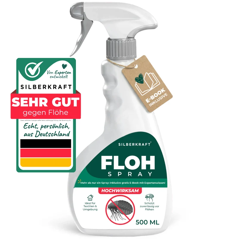 Flohspray Textil & Umgebung inkl. E-Book