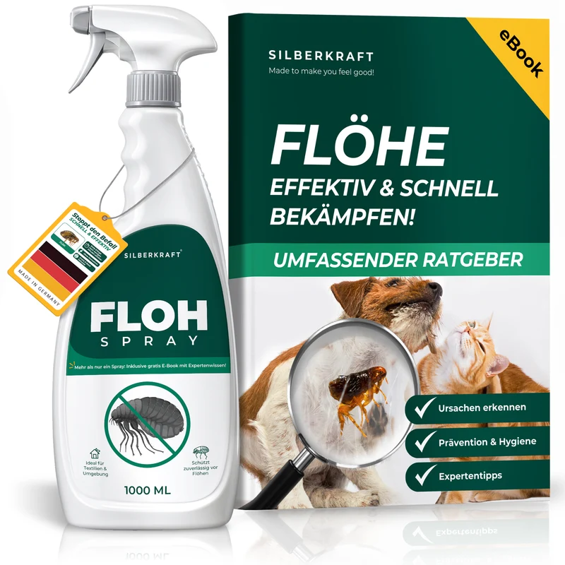 Flohspray Textil & Umgebung inkl. E-Book
