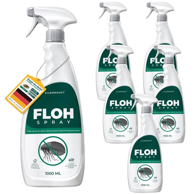 Flohspray Textil & Umgebung inkl. E-Book