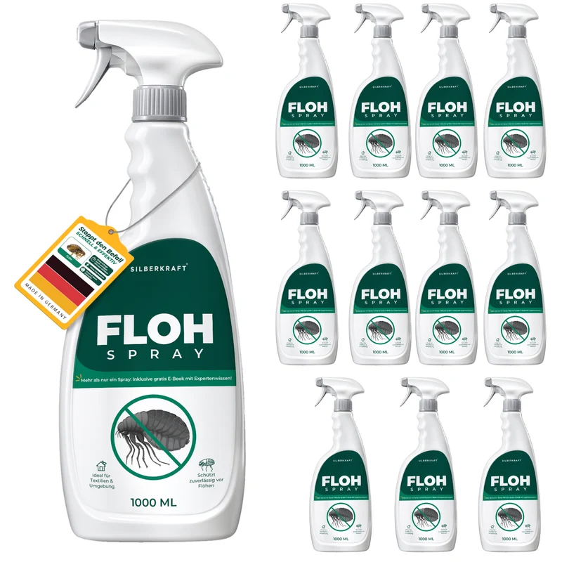 Flohspray Textil & Umgebung inkl. E-Book