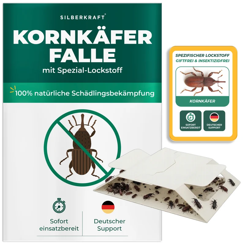 Kornkäferfalle – Universal-Klebefalle mit Lockstoff