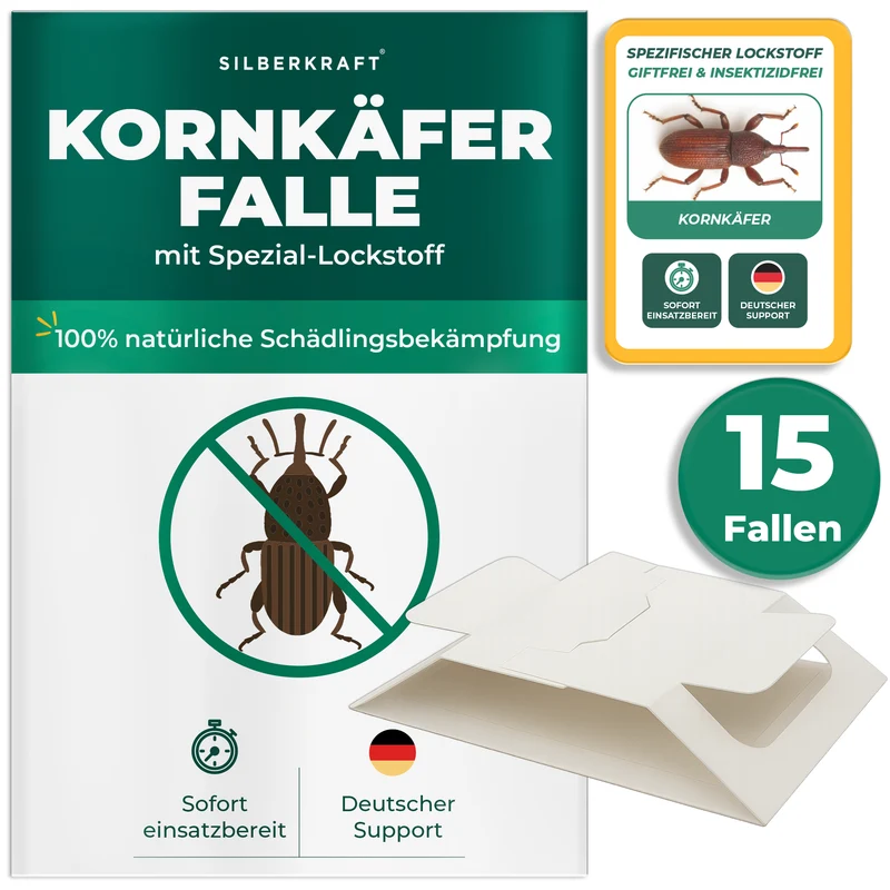 Kornkäferfalle – Universal-Klebefalle mit Lockstoff