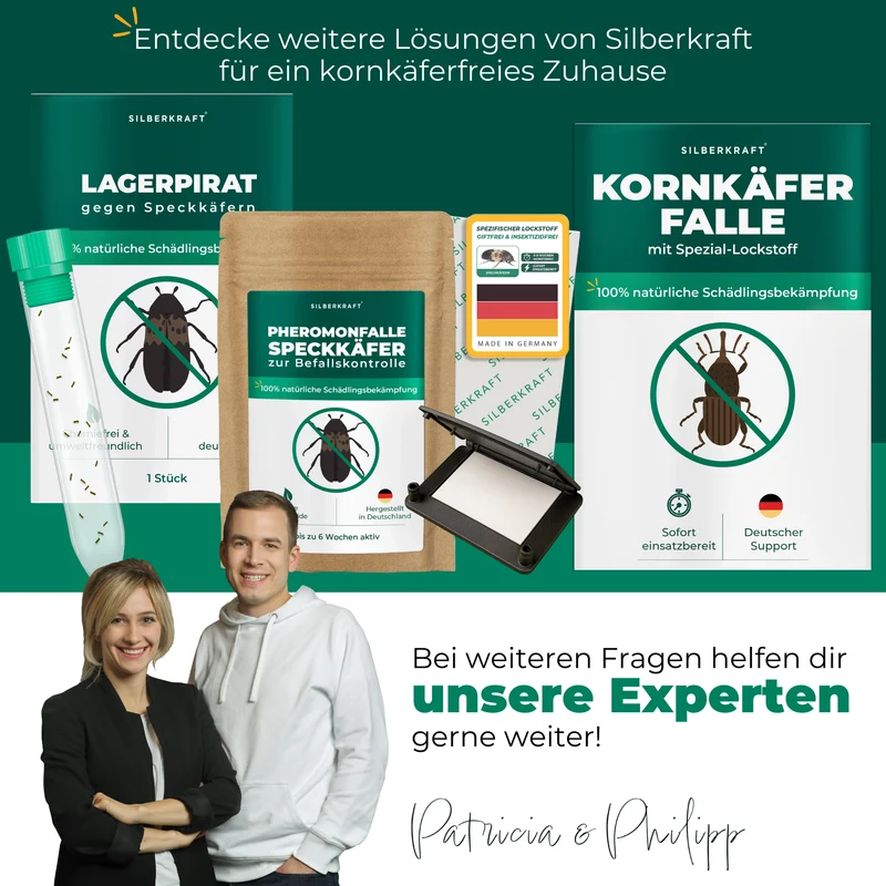 Kornkäferfalle – Universal-Klebefalle mit Lockstoff