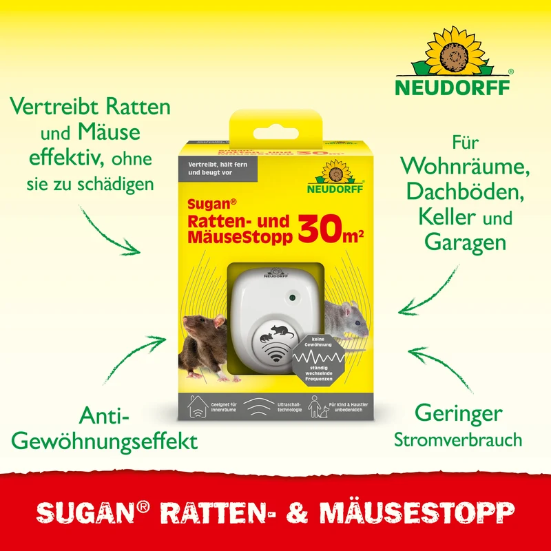 Neudorff Sugan Ratten- und MäuseStopp