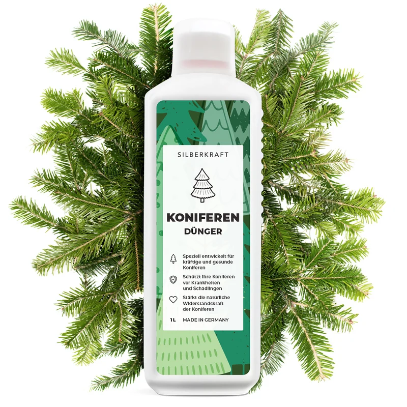 Koniferen Dünger - Mineralischer NPK Flüssigdünger mit Stickstoff - Dünger für Koniferen - Thuja düngen