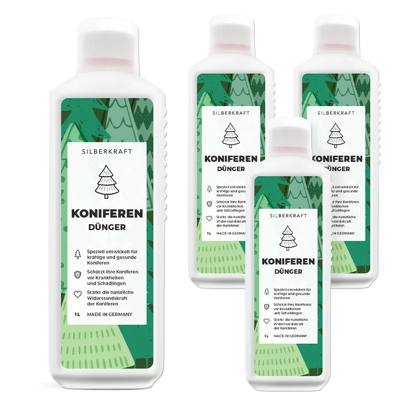 Koniferen Dünger - Mineralischer NPK Flüssigdünger mit Stickstoff - Dünger für Koniferen - Thuja düngen