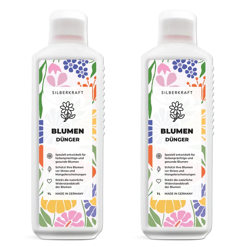 Blumendünger - Mineralischer NPK Flüssigdünger mit Stickstoff - Dünger für Blumen - Blumen Flüssigdünger