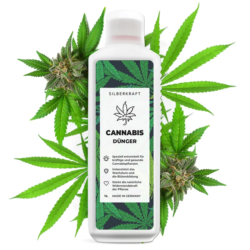 Cannabis Dünger - Mineralischer NPK Flüssigdünger mit Stickstoff - Dünger für Cannabispflanzen - Hanf Dünger