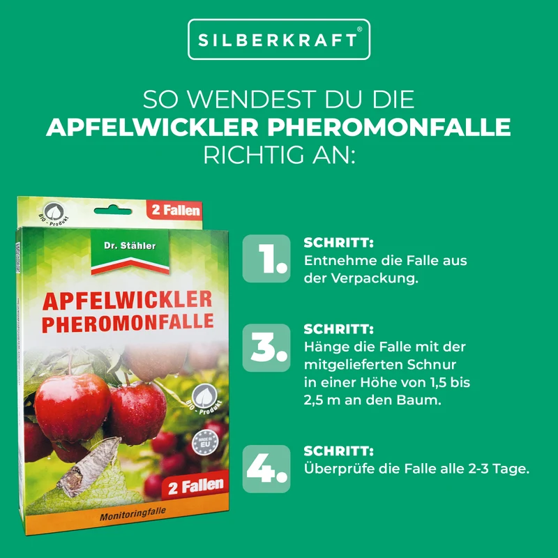 Apfelwickler Pheromonfalle: Effektiver Schutz für Obstbäume
