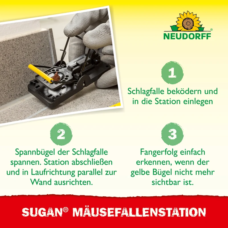 Neudorff Sugan MäuseFallenStation