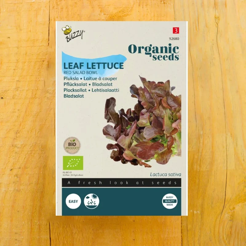 Bio Pflücksalat - Red Salad Bowl