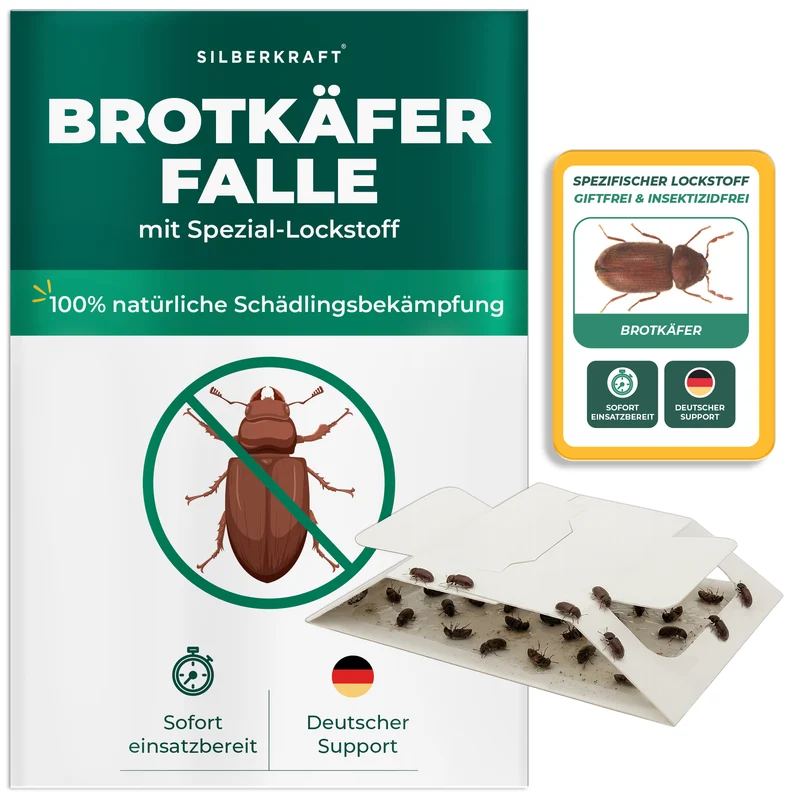 Brotkäferfalle – Universal-Klebefalle mit Lockstoff