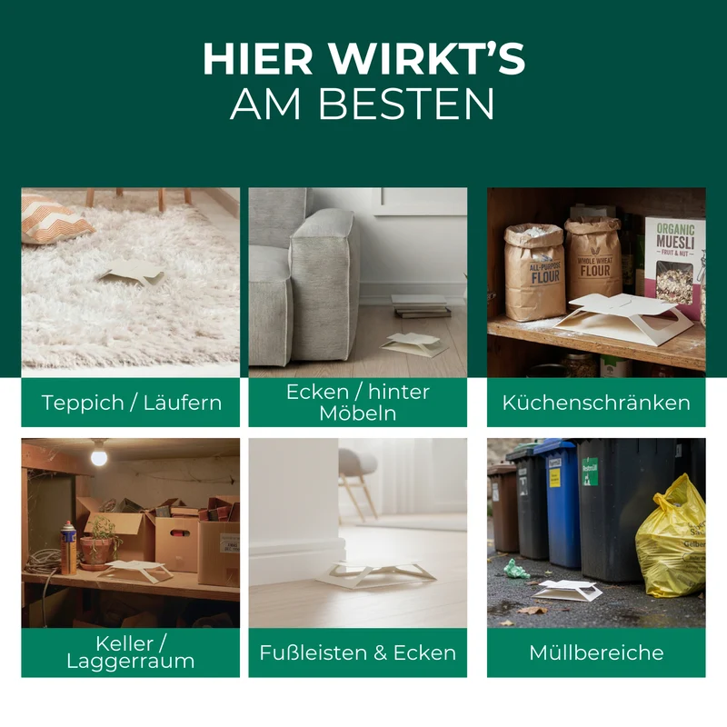 Brotkäferfalle – Universal-Klebefalle mit Lockstoff