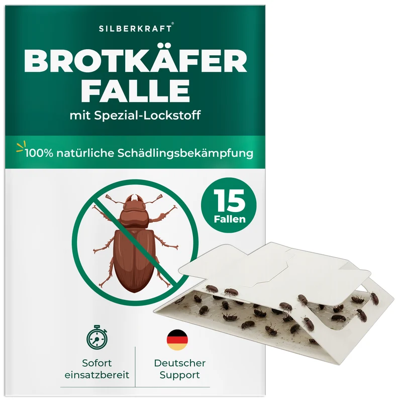 Brotkäferfalle – Universal-Klebefalle mit Lockstoff