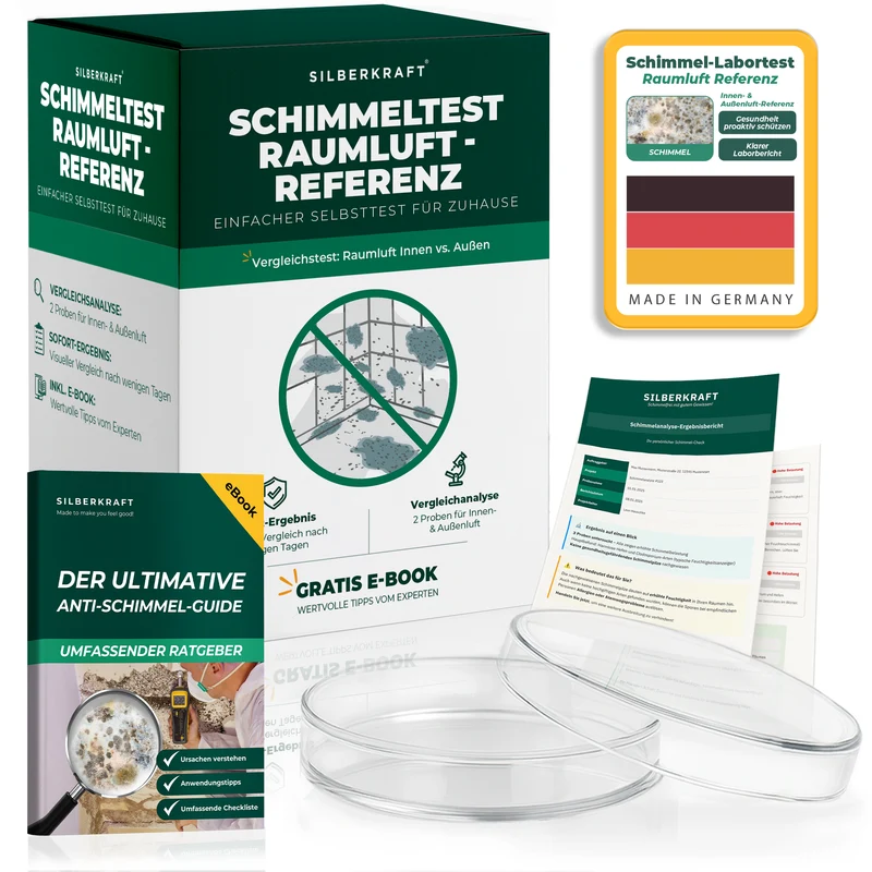 Schimmeltest Raumluft mit Laboranalyse & Außenluft-Vergleich Raumlufttest