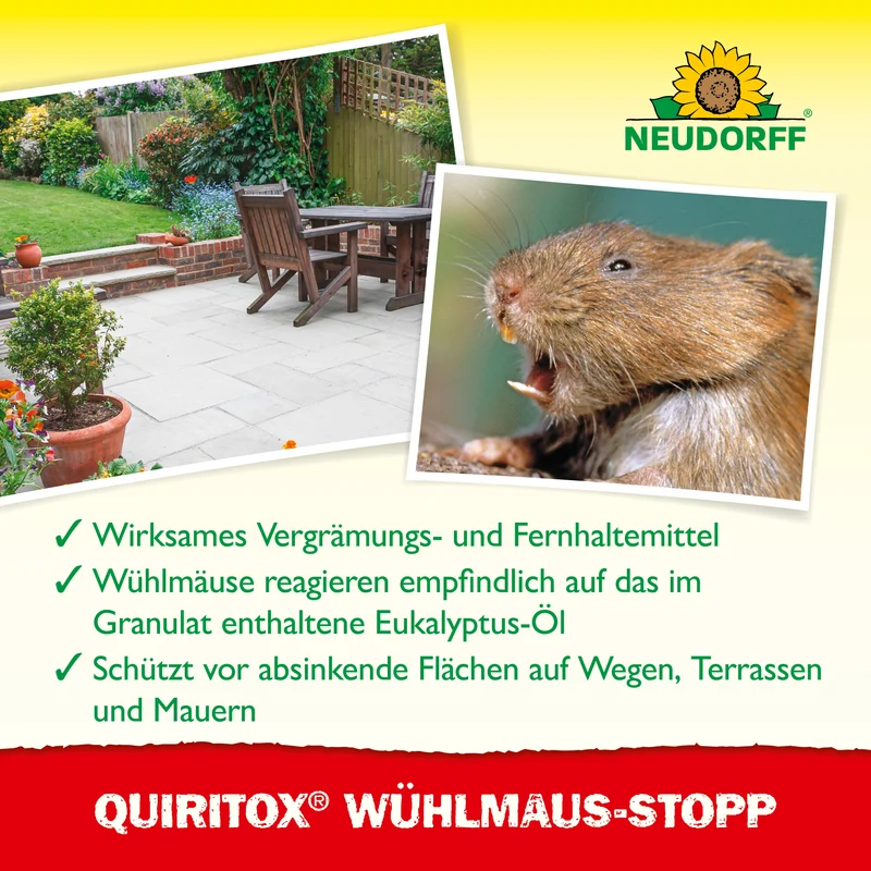 Neudorff Quiritox Wühlmaus-Stopp