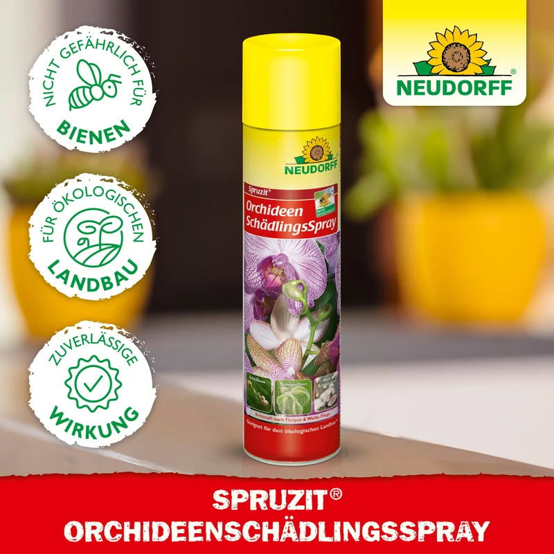Neudorff Spruzit OrchideenSchädlingsSpray (auch gegen Thripse & Weiße Fliege)
