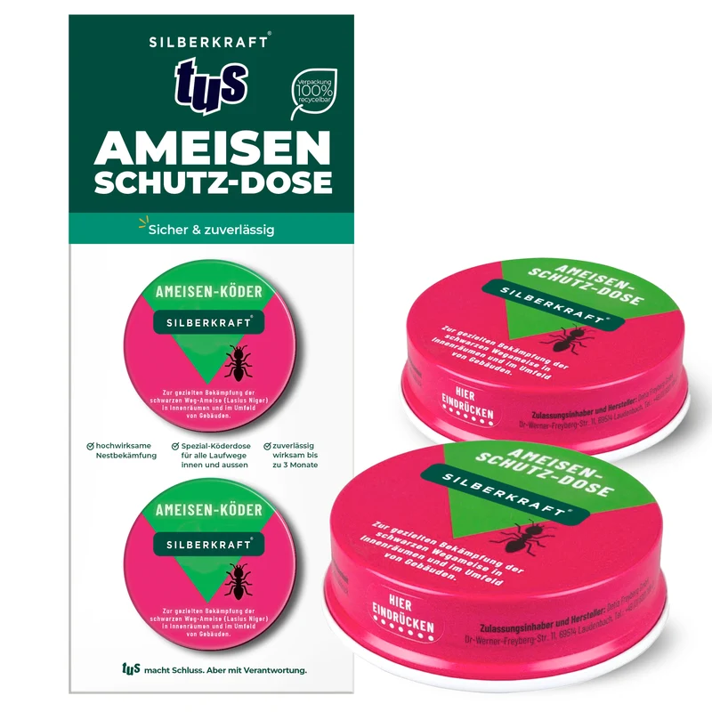 Ameisen-Ex Köderdose, 2 Stück