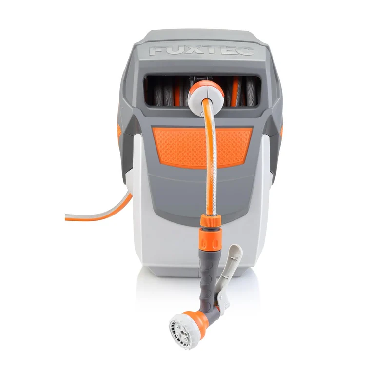 B-WARE FUXTEC Wasserschlauchaufroller 30m rund FX-WSA30