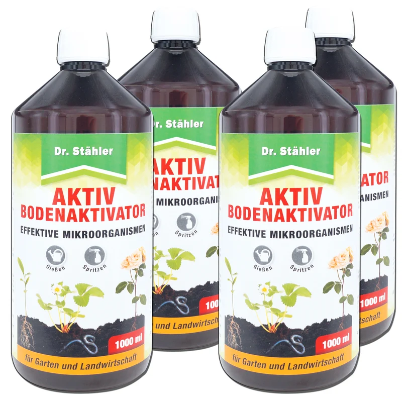 Aktiv Bodenaktivator - Effektive Mikroorganismen für ein gesundes Bodenmilieu