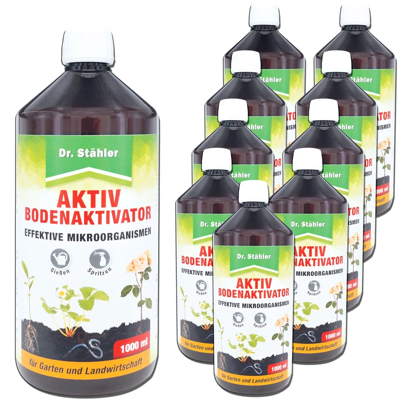Aktiv Bodenaktivator - Effektive Mikroorganismen für ein gesundes Bodenmilieu