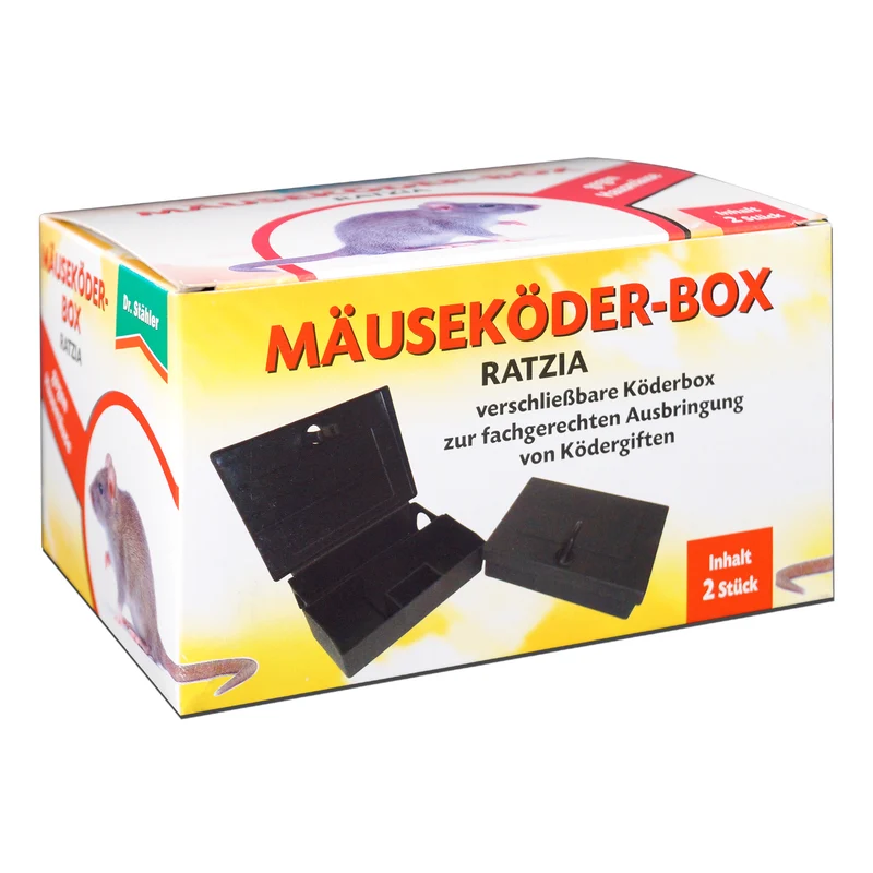 Ratzia Mäuseköder-Box: Effektive Mäusebekämpfung für Innen- und Außenbereich