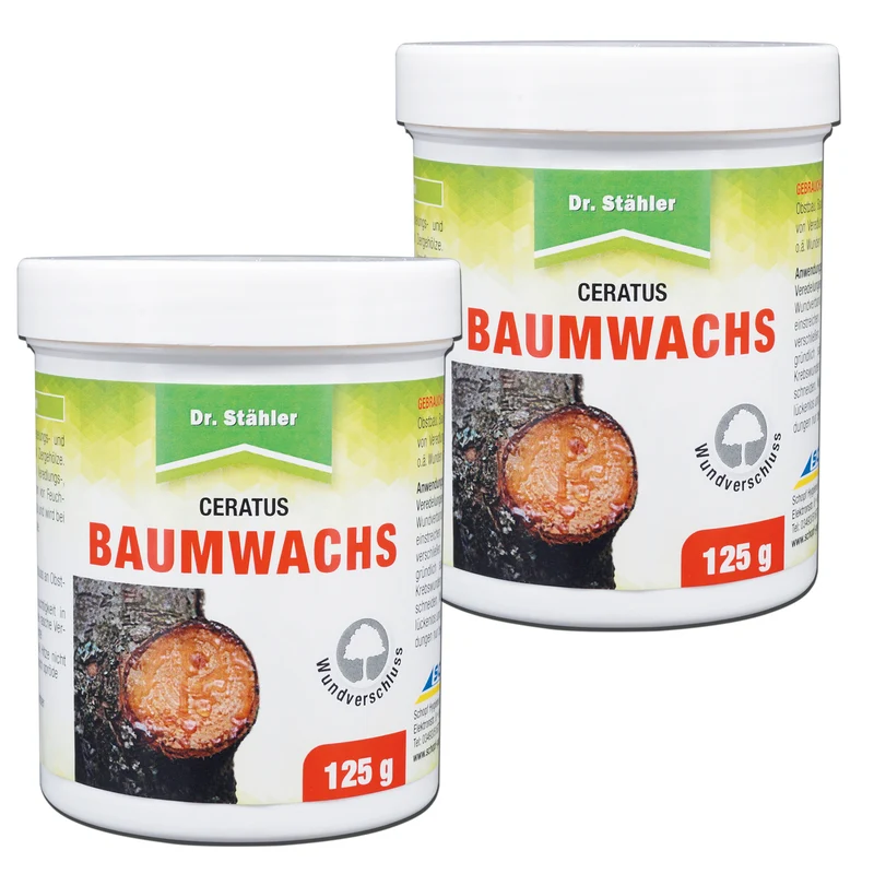 Ceratus Baumwachs: ideales Veredlungs- und Wundverschlussmittel für Obst- und Ziergehölze