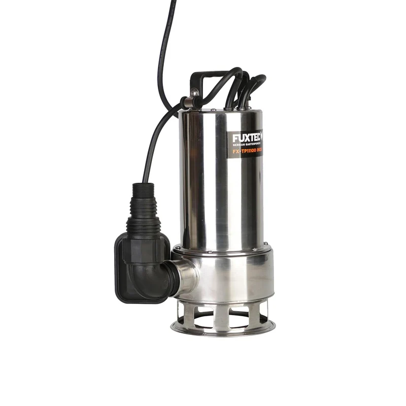 B-WARE FUXTEC Tauchpumpe - Schmutzwasserpumpe FX-TP11000 INOX (Edelstahl) - 1100 Watt