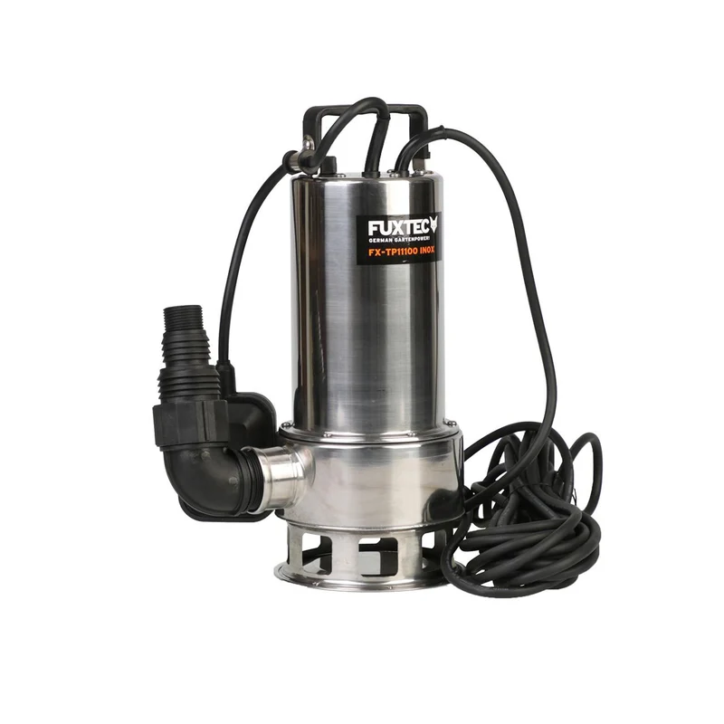 B-WARE FUXTEC Tauchpumpe - Schmutzwasserpumpe FX-TP11000 INOX (Edelstahl) - 1100 Watt